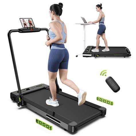 Tossfd 2 5hp 2 In1 Folding Treadmill With Display Screen Electric