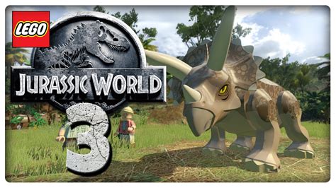 Lego Jurassic World 🦖 3 Spielen Mit Trici Dem Lieben Triceratops Youtube