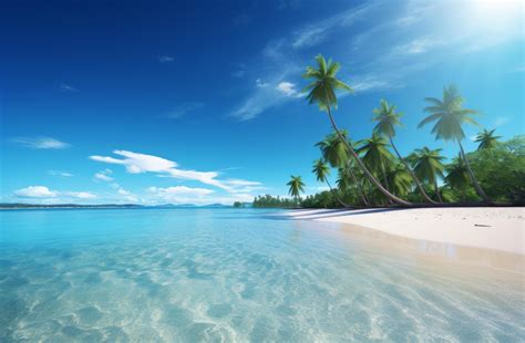 Tropical island beach wallpaper 26774190 Stock Photo at Vecteezy