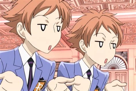 Ouran High School Host Club The Twins Anime Shojo Anime