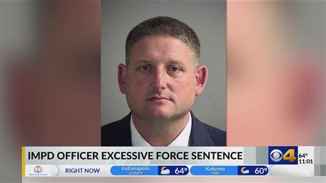 IMPD Officer To Spend Year In Prison After Excessive Force Arrest In