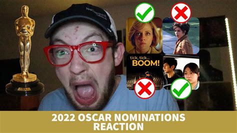 Oscar Nominations Reaction Youtube