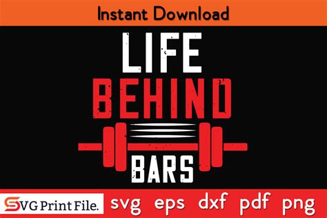 Life Behind Bars SVG Graphic By Svgprintfile Creative Fabrica