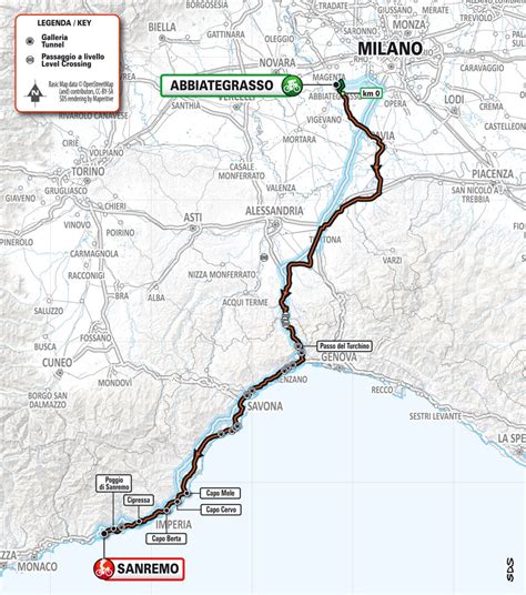 Milan San Remo Parcours Et Liste Des Partants Videos De Cyclisme