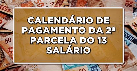 LIBERADO INSS DIVULGA CALENDÁRIO DE PAGAMENTO DA 2ª PARCELA DO 13