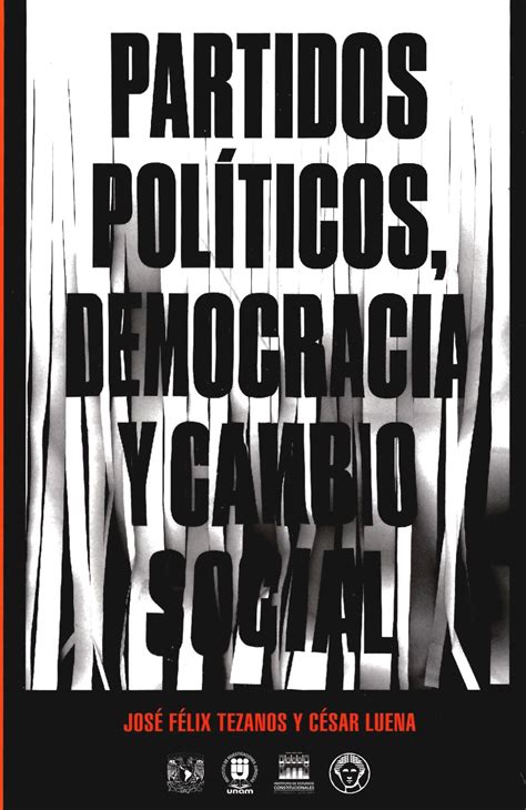 Partidos Pol Ticos Democracia Y Cambio Social Libro