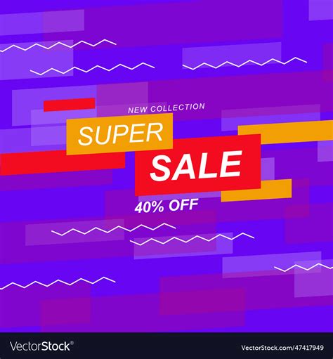 Sale banner background Royalty Free Vector Image