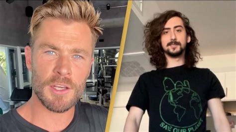 Chris Hemsworth Responds To Man Who Claims People Think They Look Alike