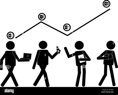 Professional Stick Man Stock Vector Image And Art Alamy