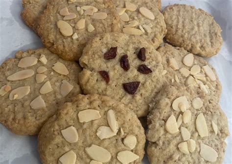 สูตร คุกกี้ข้าวโอ๊ตเนยสด Crispy Oatmeal Cookie คุกกี้ข้าวโอ๊ต คุกกี้เนยสด โดย Bee Yang Gina