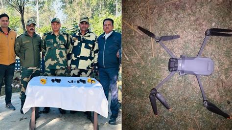 Bsf Recovers Two Glock Pistols Airdropped By Pakistani Drone In Punjab