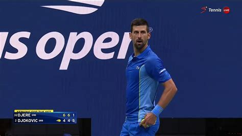 Laslo Djere Vs Novak Djokovic Highlights Us Open Tennis Liv