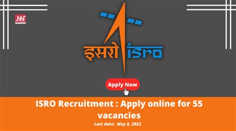 Isro Recruitment Apply Online For Vacancies