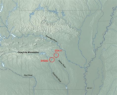 Comparing Two Caddo Mound Sites The Chipped Stone Artifacts Arkansas