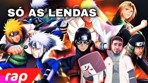 React Rap Dos Hokages Naruto A Vontade Do Fogo Nerd Hits Youtube