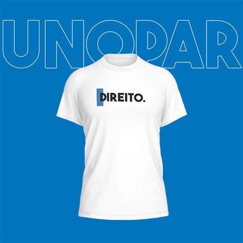 Camiseta De Direito Unissex Unopar Anhanguera