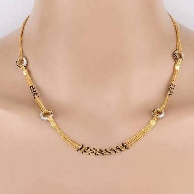 Pin By Mamta Rajaram On Mangalsutra Gold Mangalsutra Designs Gold