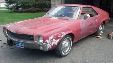 1968 Amc Amx Project Barn Finds