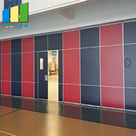 Aluminum Frame Folding Sliding Acoustic Movable Partition Walls China