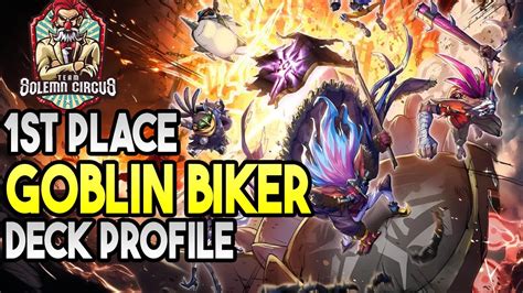 Yu Gi Oh St Place Goblin Biker Deck Profile October Youtube