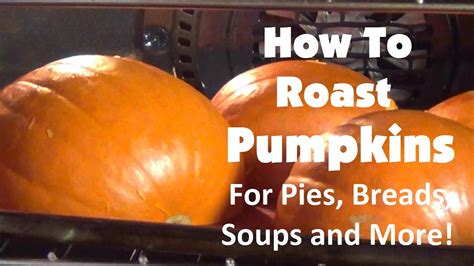 How To Roast Pumpkins Make Your Own Pumpkin Puree For Pies Breads