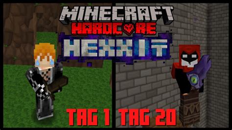 Ich Berlebe Tage In Minecraft Hardcore Hexxit Part Tag