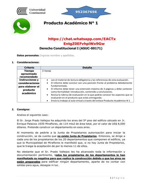 Producto Acad Mico Derecho Constitucional