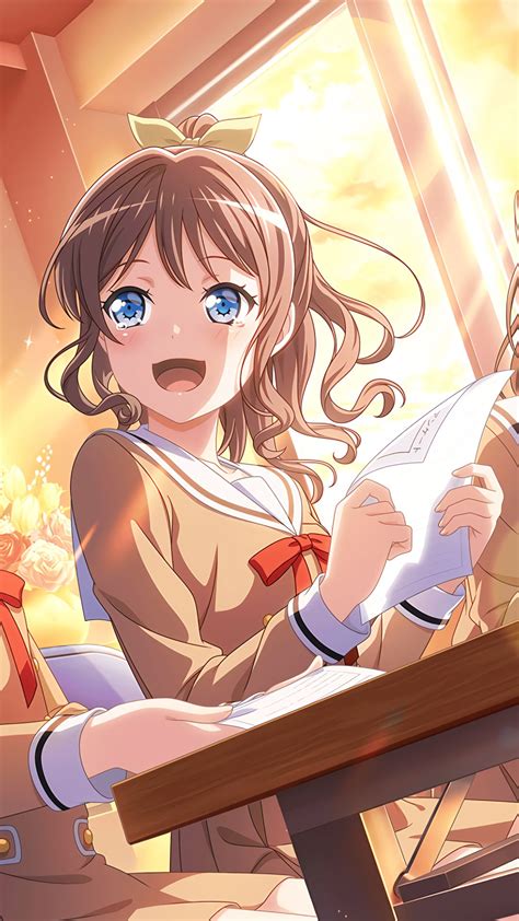 Bang Dream バンドリ Iphone壁紙・androidスマホ壁紙画像 599 山吹沙綾 アニメ壁紙ネット Pc