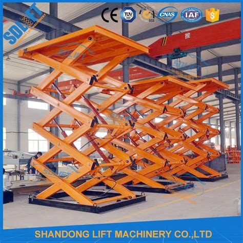 Vertical Scissor Cargo Lift