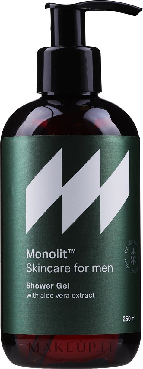 Monolit Skincare For Men Shower Gel With Aloe Vera Extract Gel Doccia