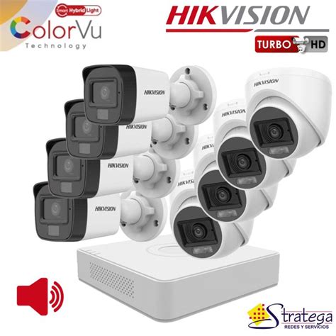 Kit De C Maras Mp Lite Con Microfono Hikvision