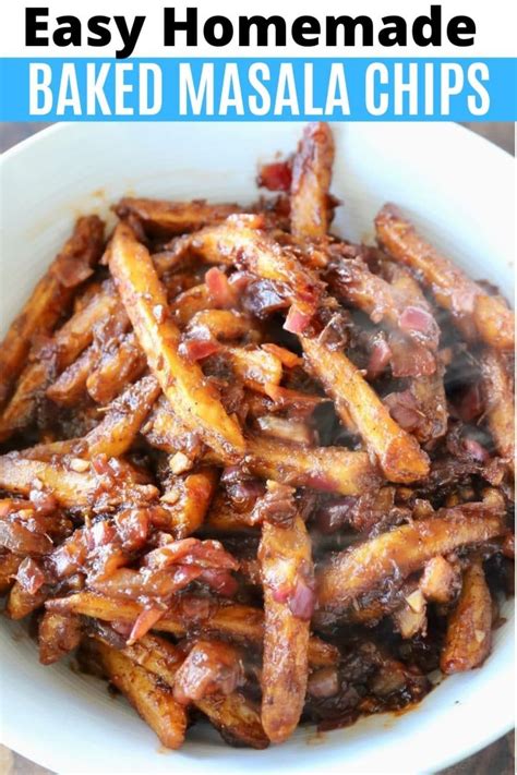 Homemade Masala Chips French Fries Recipe