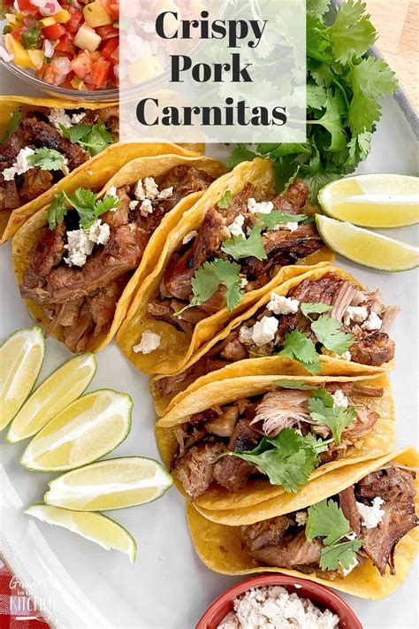 Pork Carnitas Recipe Mexican Pulled Pork Grannys In The Kitchen