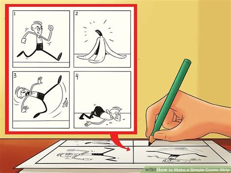 How To Make A Simple Comic Strip 12 Steps With Pictures