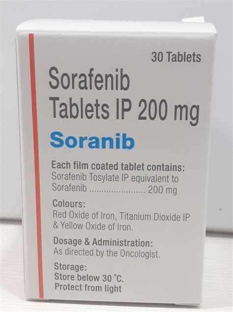 Soranib Sorafenib Tablets Ip Cipla Packaging Type Bottle At Rs