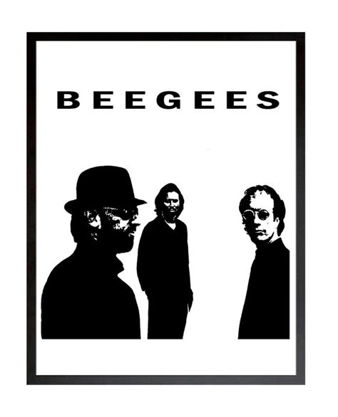 Bee Gees Poster Bee Gees Disco Music Still Waters Printable - Etsy