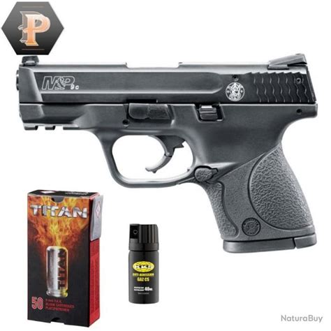 Pistolet Smith Et Wesson M P C Cal Mm Pak Black Mun A Rosol