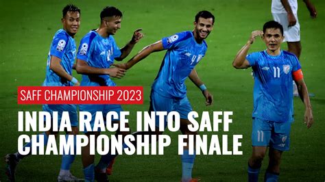 Saff Championship 2023 Semi Final India Beat Lebanon To Set Up Final