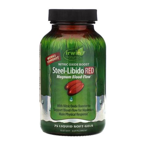 Irwin Naturals Steel Libido 75 Liquid Soft Gels Lazada Ph