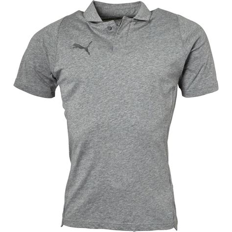 Puma Polos à Manches Courtes Final Casuals Homme Gris