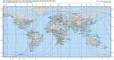 AstroCartography Online, Free Astro Map Astrology Calculator | Astro ...