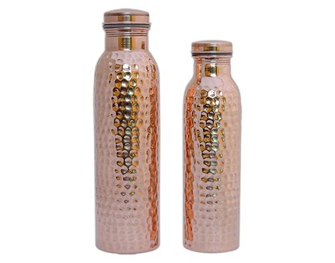 Pure Copper Water Bottle 1000 ML Ayurveda Health Benefits At Rs 400 In