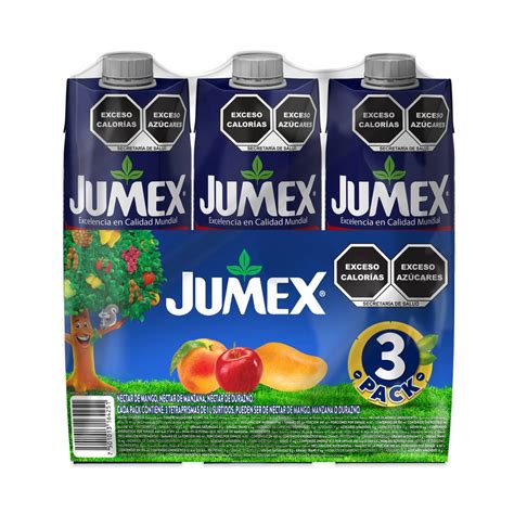 Jugo De Frutas Jumex Sabores Surtidos 3 Pzas De 1 L Cu