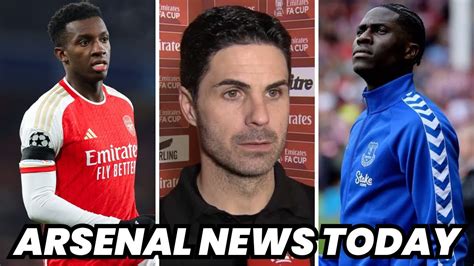 Mikel Arteta On Signing A Striker Amadou Onana To Arsenal Deals On