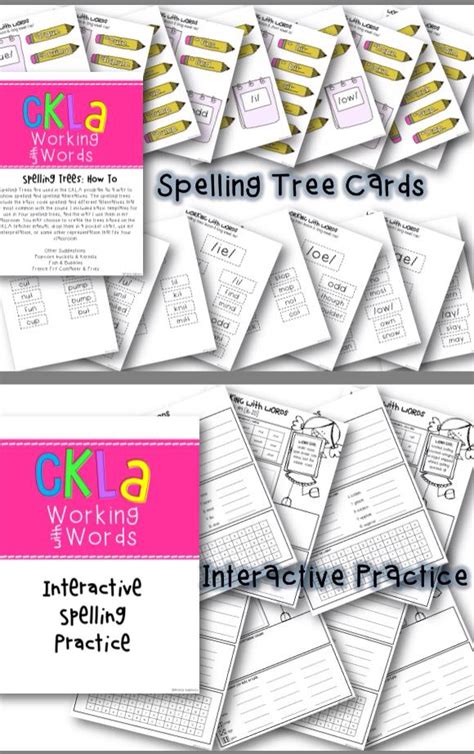 Ckla Skill Word Work Companion Nd Grade Unit First Grade Spelling