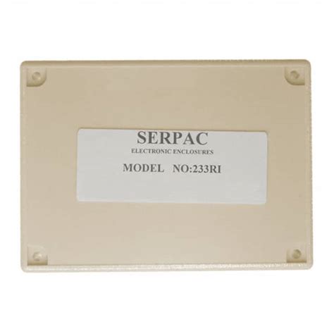 233rial Serpac Cajas Gabinetes Bastidores Digikey