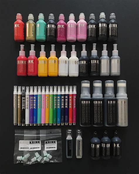 Explore The Vibrant World Of Krink Markers