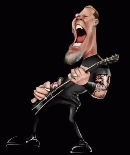 Metallica Playing Guitar Metallica Playing Guitar Scream