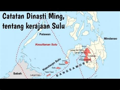 Catatan Dinasti Ming 1368 M 1643 M Tentang Kerajaan Sulu Nusantara