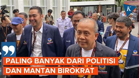 Nasdem Daftarkan Bacaleg Ke KPU Ada Nama Menteri Yang Maju Caleg YouTube